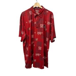 Tattoo Golf Polo Mens 2XL GTX Collection Red Skull Logo Performance